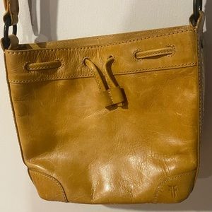 Yellow Fry Bucket Bag